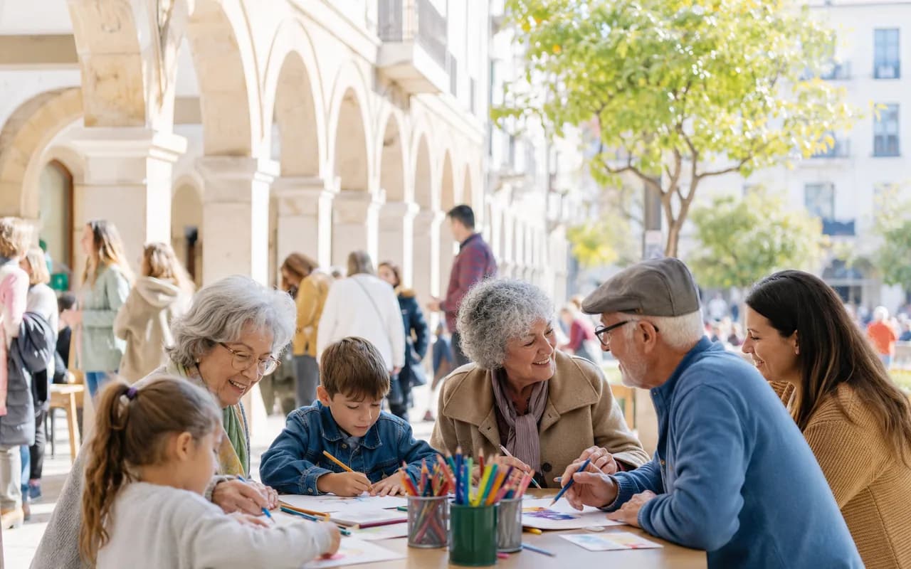 Imagen representativa de familias e infancia para Noche joven en tiendas de campaña
