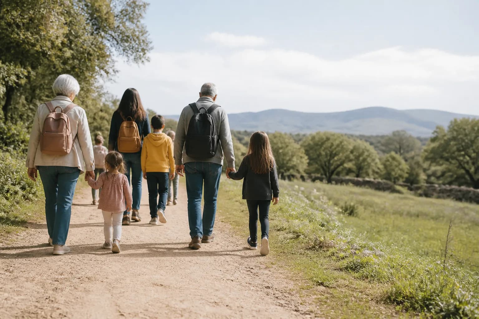 Imagen de ambientación creada para Encuentro de Mayores y Pequeños: paseo